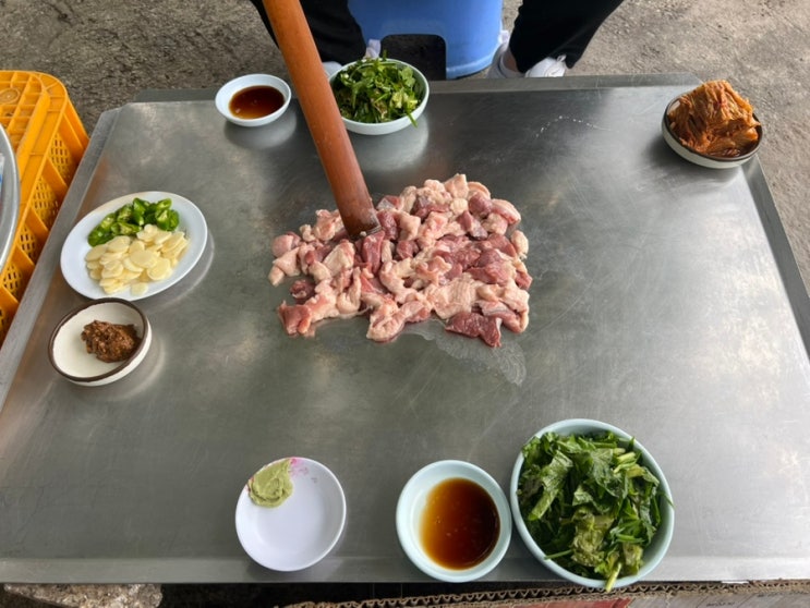  [밀양]친구추천 야외에서 먹는 오리고기 맛집 인골산장