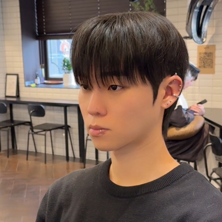 왕십리 미용실 맨드 살롱 왕십리역점 수민 슬릭펌 슬릭댄디펌