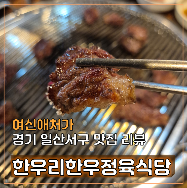  단체회식 추천 맛집, 일산고깃집 한우리정육식당