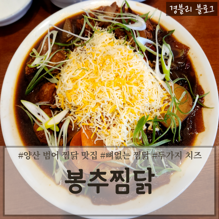  양산범어맛집 양산찜닭맛집 양산가족외식 '봉추찜닭 양산오슬로파크점'