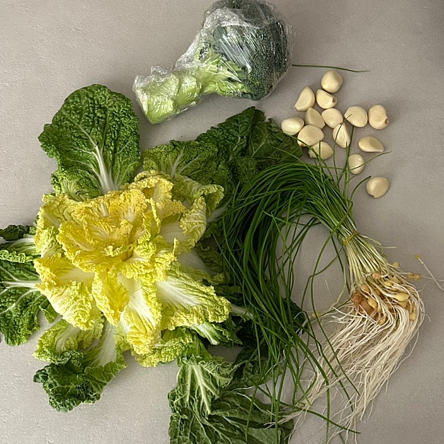 시장에서 장 보는 재미에 빠졌어