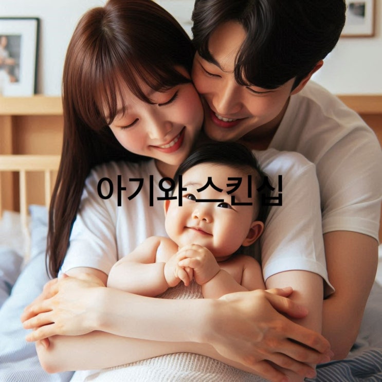  아기와의 스킨십 행복한 성장의 비결