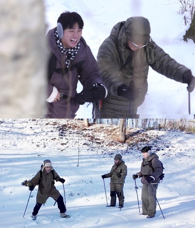'<b>행님 뭐하니</b>?' 하하·주우재·<b>이이경</b>, 강원도 한파 속 우정 여행!... 