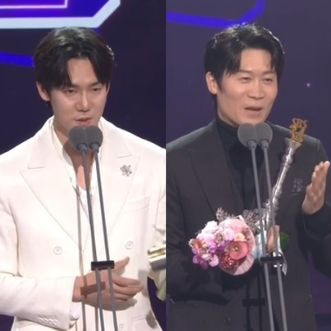 <b>유연석</b>,진선규 <b>SBS연예대상</b> 신인상