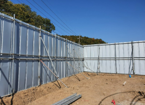  중고 EGI휀스 1.8m, 2m, 2.4m, 3m, 4m 가격, 가설방음벽 이지아이휀스 구조검토대행, EGI휀스 가설울타리, EGI 규격 및 단가, 아연도금강판 판매