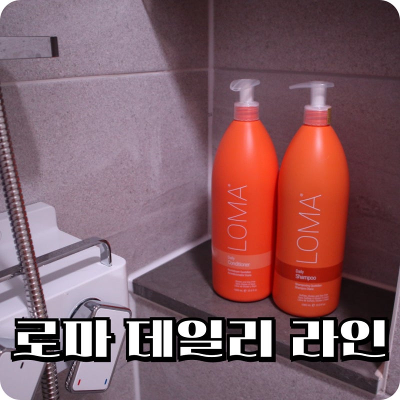 loma 로마 데일리 샴푸 컨디셔너 11마존 가격 내돈내산 사용 리뷰