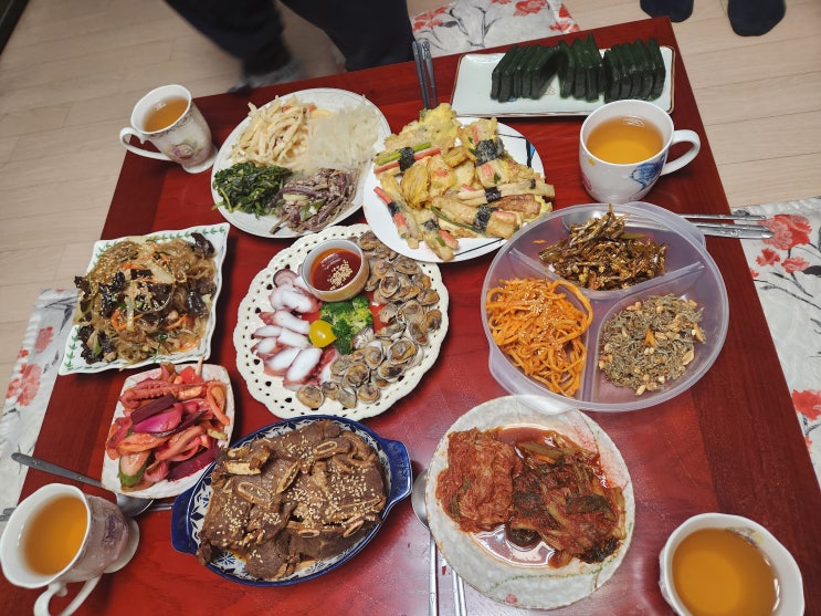  [브이로그] 임신 후 맞는 첫 설 명절 + 명절음식