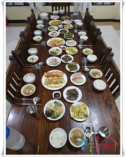  필리핀에서 떡국과 명절 음식으로 설날을 보낸 잉글홈 유학생들~