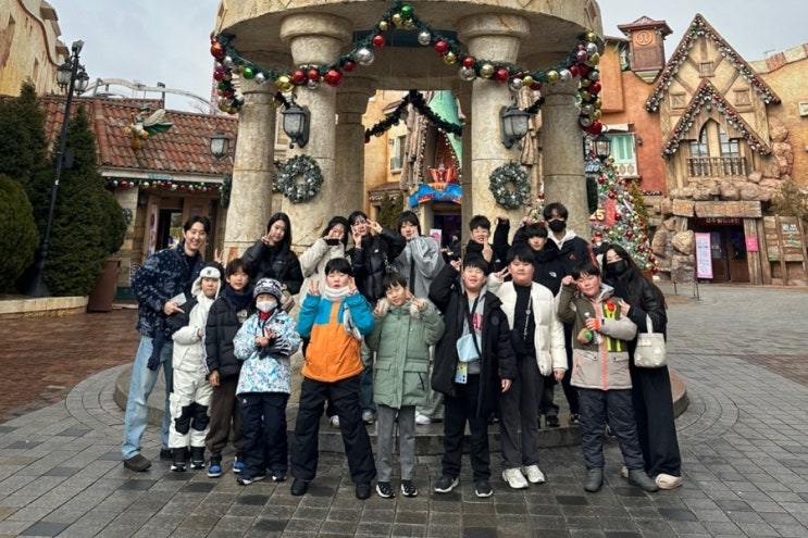  [도장캠프] 부산 동래 해심검도장 겨울캠프 IN 경주월드 눈썰매장
