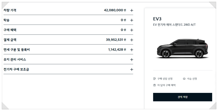  byd 아토3 VS 기아 EV3 : 전기차보조금 이후 실제 구매가격은?