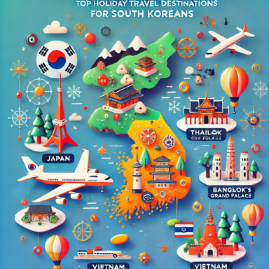  명절 기간 인기 해외 여행지와 글로벌 비즈니스 관점에서의 영향
