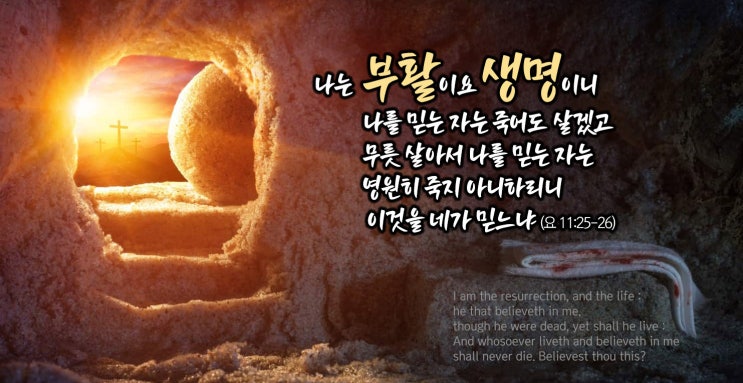 [요한복음] 39_죽은 나사로를 살리심. 예수님의 선언 "나는 부활이요 생명이니"