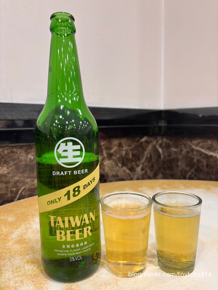  대만여행 대만 로컬음식 진천미 추천, 대만18맥주 파는 식당