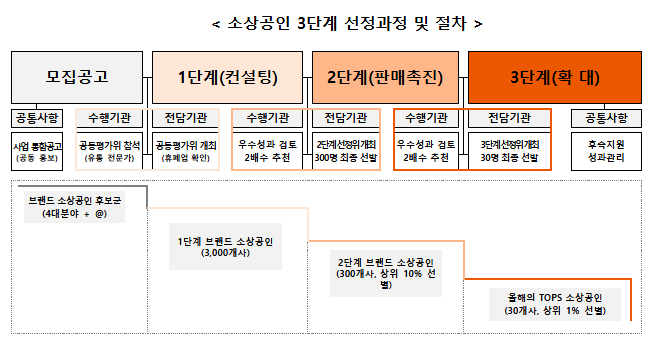 2025년 온라인 브랜드 소상공인 육성사업 (TOPS프로그램) 수행기관 모집 2025년 온라인 브랜드 소상공인 육성사업 (TOPS프로그램) 수행기관 모집
