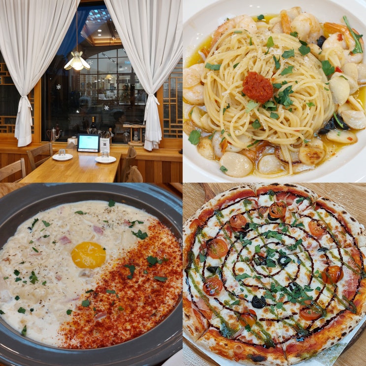  [강릉 양식 맛집]  동녘댁 :: 청어알파스타와 크림리조또가 맛있는 한옥 감성 양식당