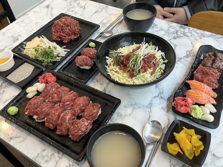  육회바른연어 안양호계점 평촌점심맛집 추천