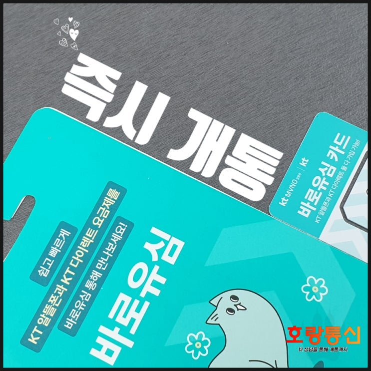 바로유심 개통 셀프로 하는 방법 바로유심 개통 셀프로 하는 방법