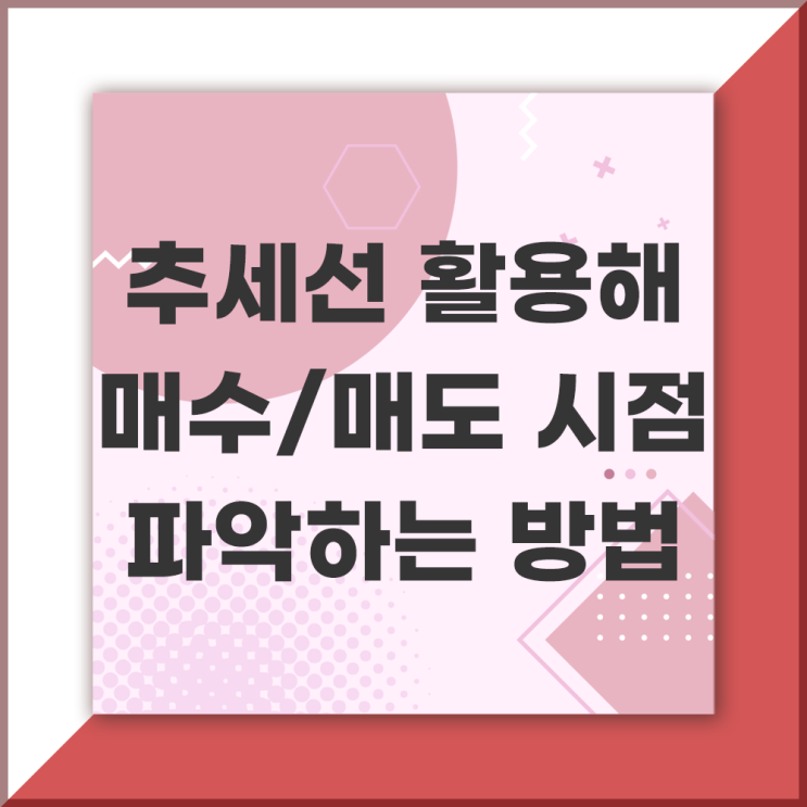  캔들차트 상승추세선 하락추세선의 뜻과 매수시점, 매도시점 파악하는 방법(평행, 삼각수렴)