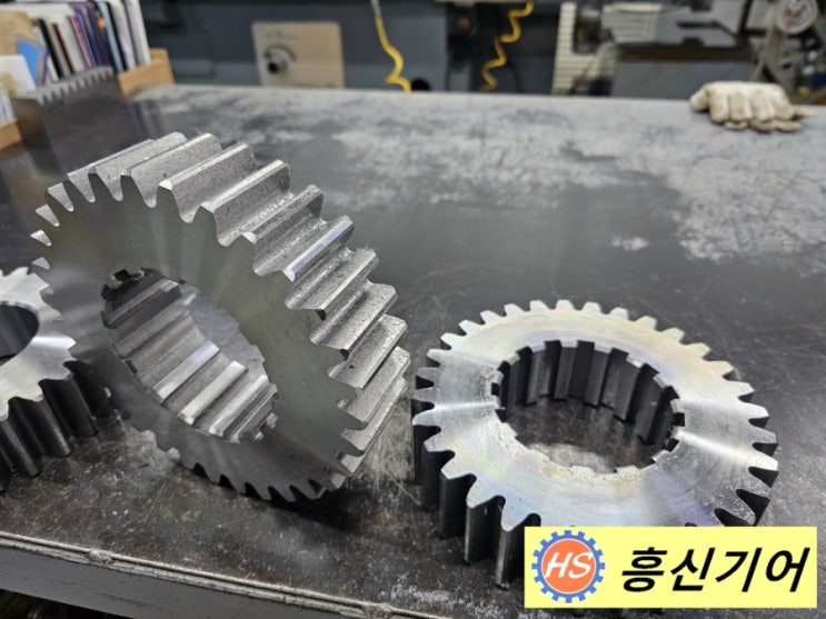  M6 x 31T 기어 가공건 입니다