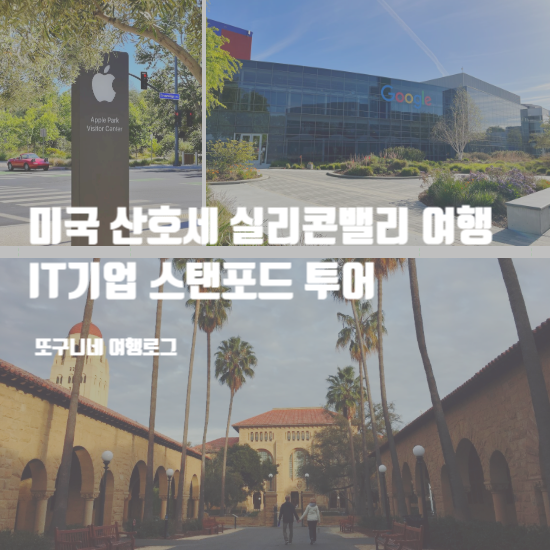  미국 캘리포니아 산호세 실리콘밸리 여행 : 샌프란시스코에서 스탠포드 대학교 및 IT기업 투어