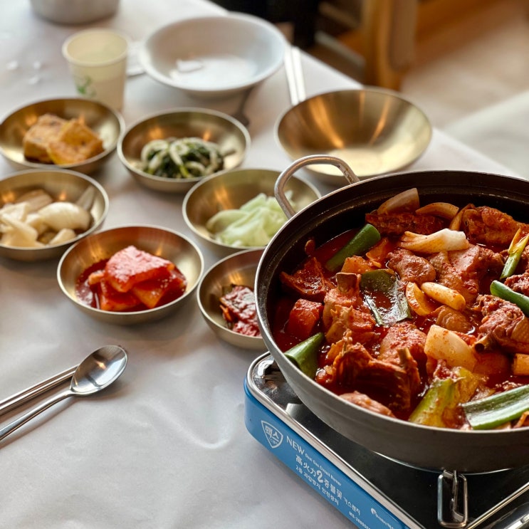  서울 근교 남양주 백숙 한강뷰 맛집, 버드나무집 닭볶음탕