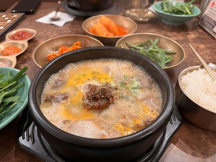  [을지로3가역/맛집] 청와옥 을지로3가직영점 N번 방문 | 순대국밥(보통), 동해 오징어숯불구이(오징어볶음) 오징어비빔밥
