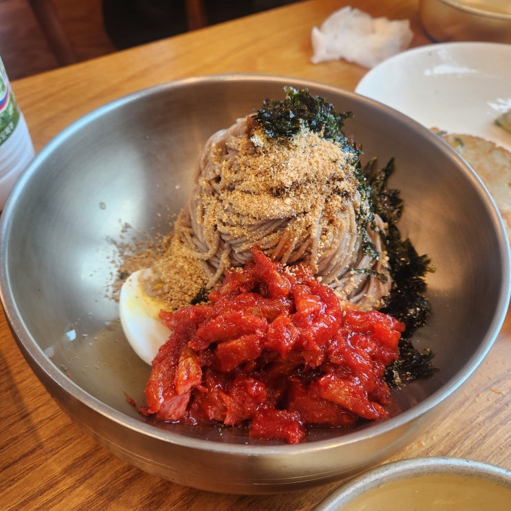  강원도 평창 대관령 눈꽃축제 맛집 주차가 편한 '삼교리동치미막국수'