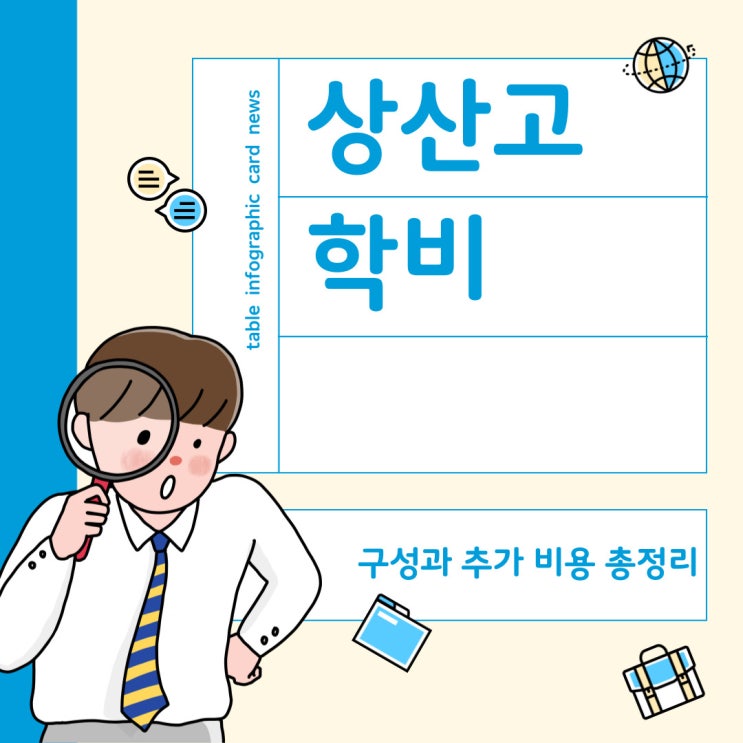 상산고 학비 - 구성과 추가 비용, 총정리
