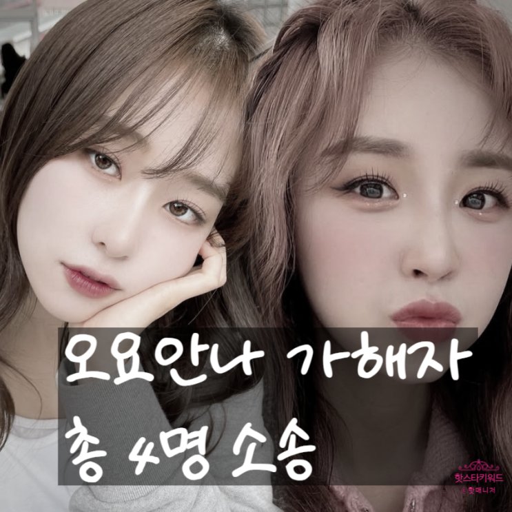  박하명 최아리 김가영? 이현승? 기상캐스터 4명 오요안나 유가족 가해자로 지목 소송