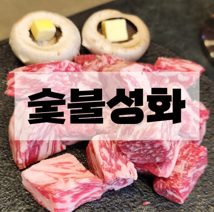  잠실 송리단길 맛집 숯불성화 소고기