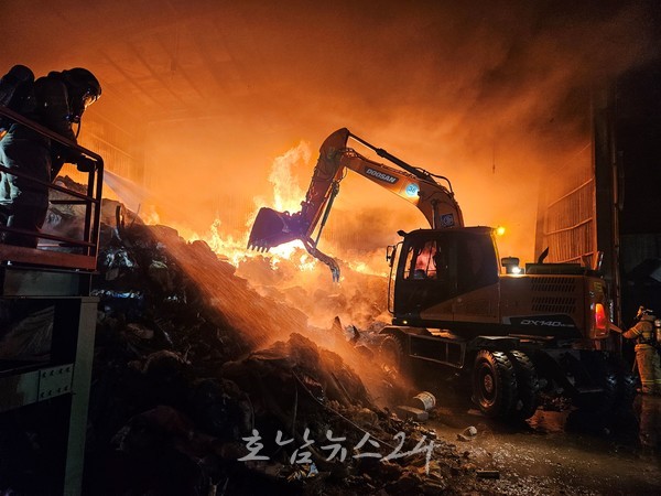  전남소방, 2024년 지난해 화재 출동만 1만1천902건..2천554건의 화재 진압