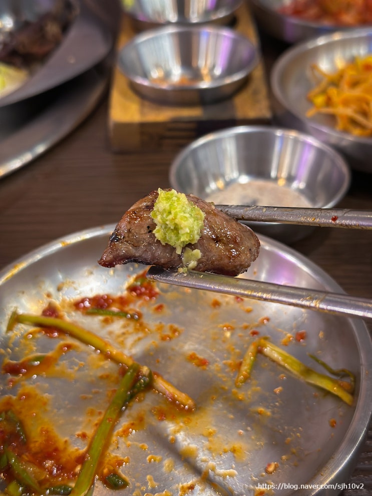  영등포 시장 맛집 제주흑돼지 특수부위(관자쌀, 볼살, 덜미살 볼항정, 두삼겹) 전문점 래돈