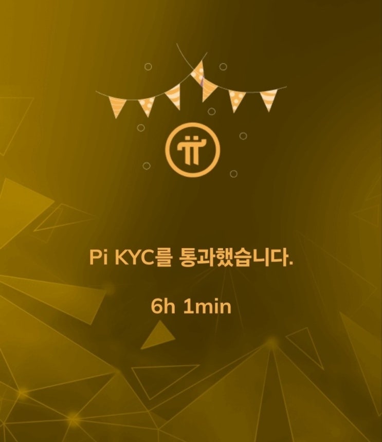  파이코인 kyc인증 6시간만에 빠르게 통과한 꿀팁