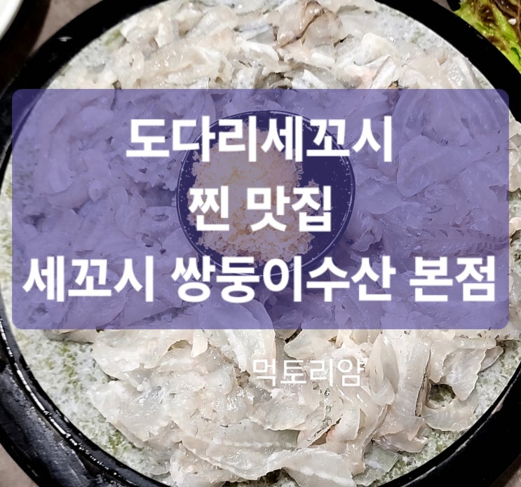  성북동 성신여대 근처 도다리 세꼬시가 맛있는 쌍둥이수산 본점 내돈내산 후기