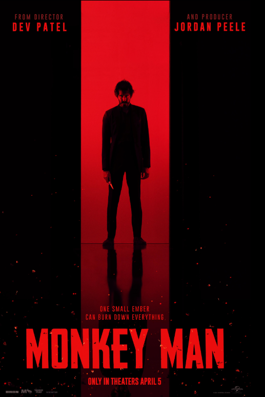 [인도배경복수영화] 몽키맨 (Monkey Man, 2024년) 데브 파텔 감독; 조던 필 제작; 줄거리, 리뷰, 결....