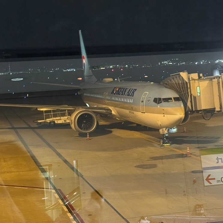  대한항공 오사카 간사이 김포공항 KE2120편 후기