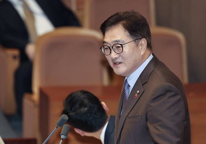 최상목 대통령 권한대행과 <b>우원식 국회의장</b>의 권한쟁의<b>심판</b>... 