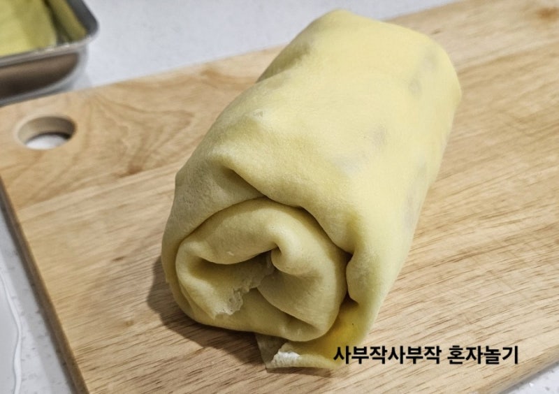 수건 케이크 만들기