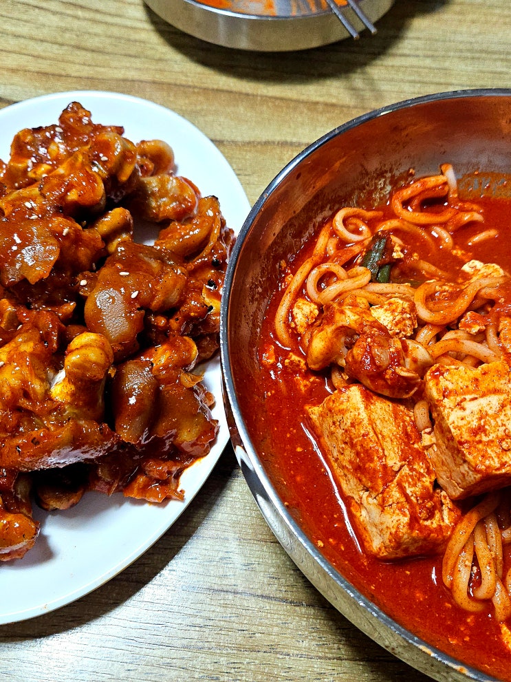  대전여행 맛집 오상욱이 추천한 두부오징어두루치기 적덕식당