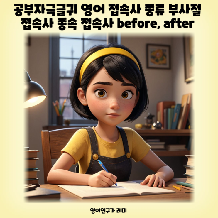 영어 공부 명언 공부자극글귀 영어 접속사 종류 부사절 접속사 종속 접속사 before, after 영어 공부 명언 공부자극글귀 영어 접속사 종류 부사절 접속사 종속 접속사 before, after