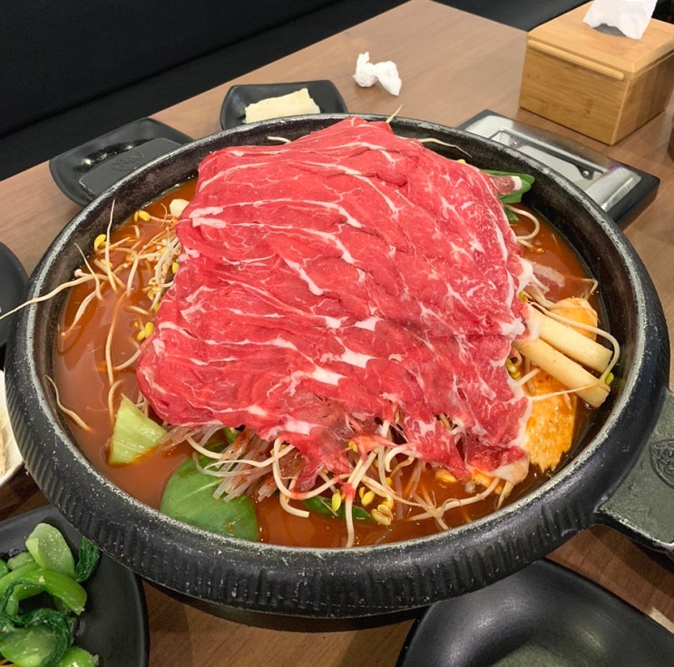  군산 미장동 백년불고기물갈비/소곱창 물갈비 맛집