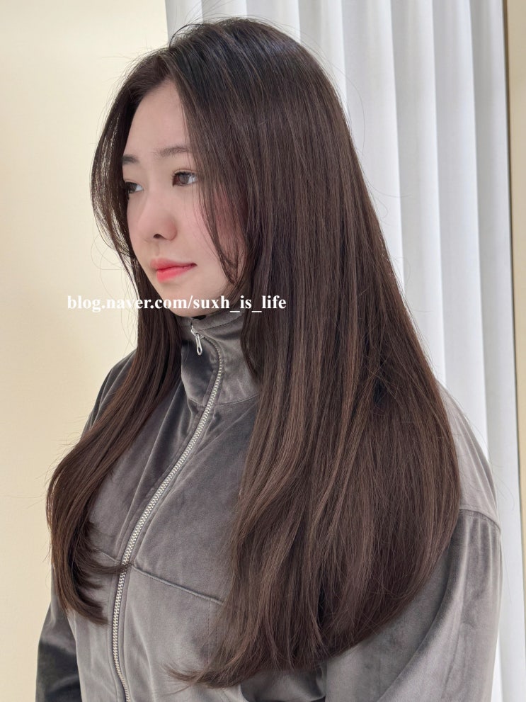  홍대 미용실 2025 탈색 없이 애쉬 모카무스 염색 앤오프 noff