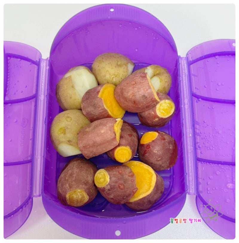 실리만찜기 전자레인지 고구마찌기