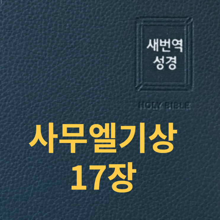 사무엘기상 17장 사무엘기상 17장