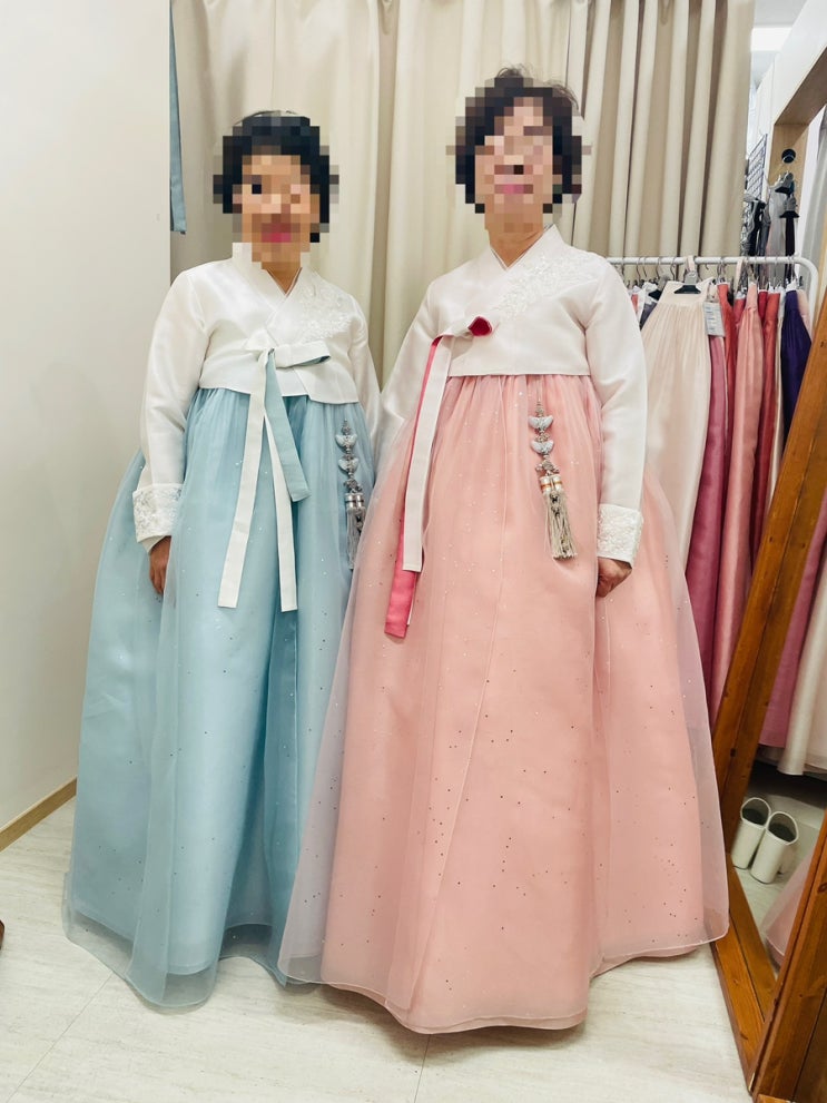  혼담한복 신도림점에서 혼주 한복 피팅 & 계약 했어요!