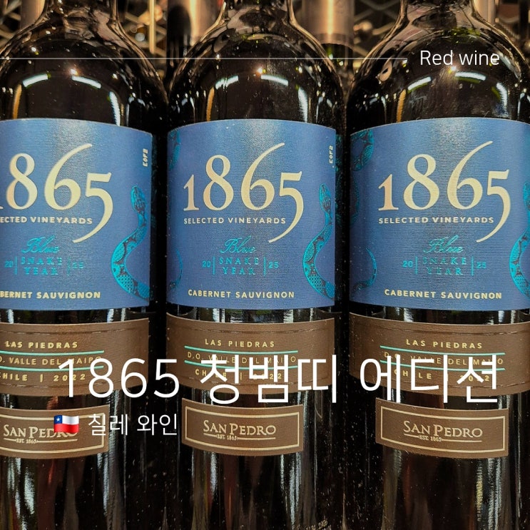  1865 와인 청뱀띠 에디션 맛 가격 특징 및 할인 후기