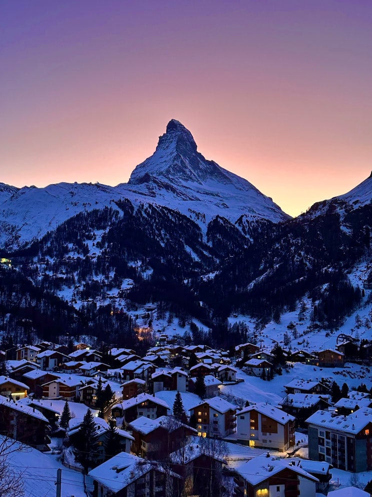  체르마트 시내 트레킹 코스  Zermatt Circular Trail(난이도 쉬움)