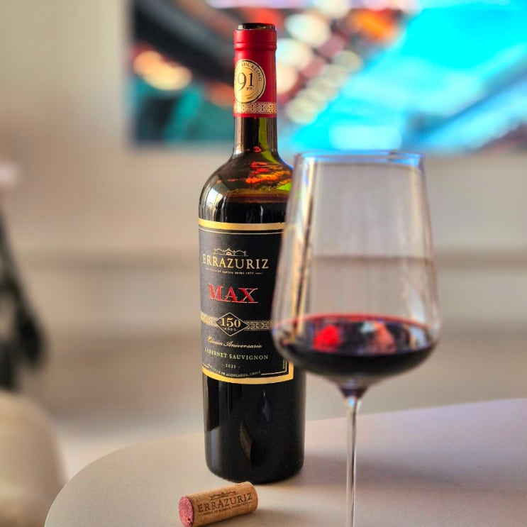 에라주리즈 맥스 리제르바 까베르네 소비뇽 (Errazuriz MAX Reserva Cabernet Sauvignon) 2021 와인 리뷰
