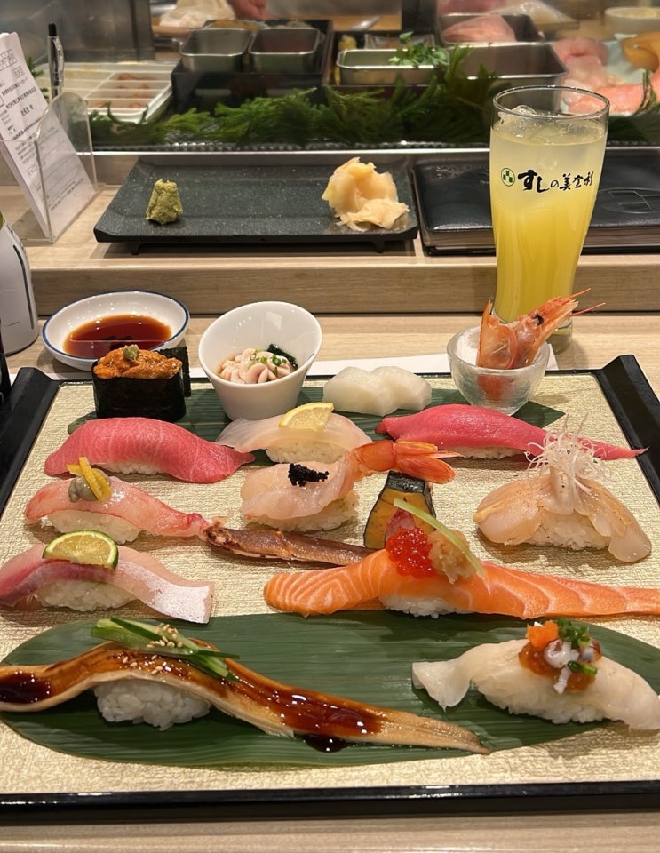  도쿄 스시노미도리 긴자점ㅣ예약없이 1인웨이팅 오마카세니기리세트