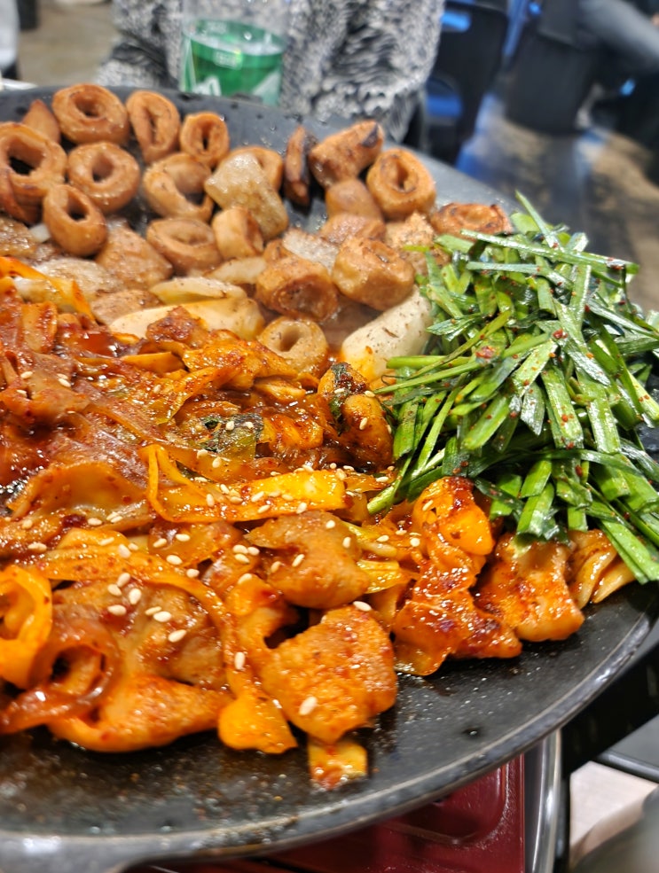  인천 연수동 맛집 술집 미로곱창 가성비 갑 야채곱창Set